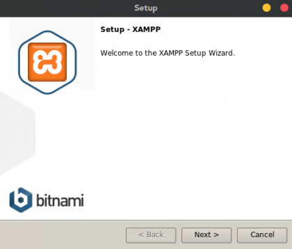 instalador de Xampp.